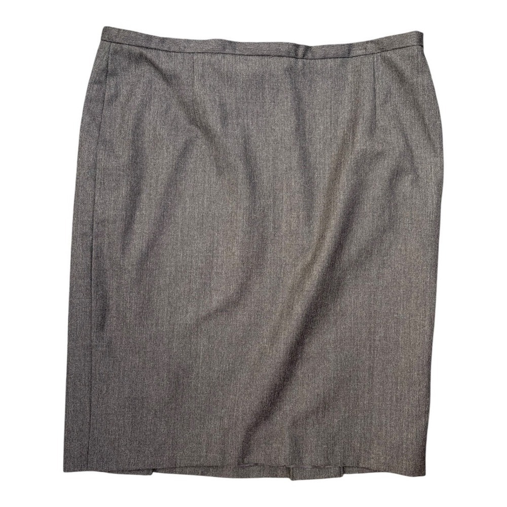 Pendleton‎ Skirt SZ 18 100% Virgin Wool A-Line Pencil Academia Workwear Preppy